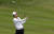 김효주가 27일 열린 LPGA 투어 에비앙 챔피언십 3라운드에서 샷을 한 걸 바라보고 있다. [EPA=연합뉴스]