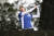 김효주가 29일 열린 LPGA 투어 에비앙 챔피언십 최종 라운드 2번 홀에서 티샷을 시도하고 있다. [AP=연합뉴스]