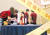 현대백화점그룹의 신입사원이 강원도 홍천군 비발디파크에서 교육과 방탈출 게임을 결합한 교육 콘텐트인 ‘셜록H’를 진행하고 있다. [사진 현대백화점그룹]