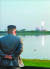 김정은 북한 국무위원장이 지난달 25일 KN-23 시험 발사를 지켜보고 있다. [연합뉴스]