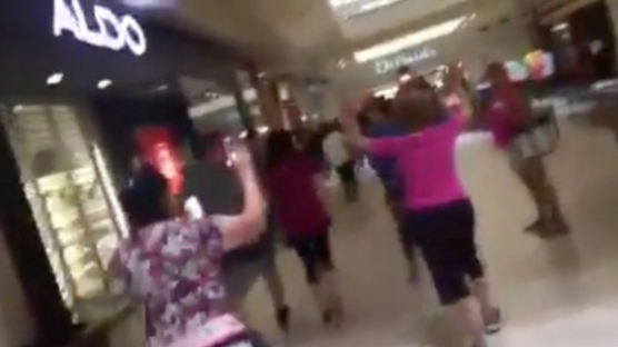 [영상] 휴일 수천명 붐빈 쇼핑몰서 총기난사…긴박했던 순간