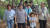 문재인 대통령(왼쪽 두 번째)이 지난달 30일 경남 거제시에 위치한 ‘저도’를 방문해 산책로를 거닐고 있다. [청와대사진기자단]