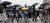 제8호 태풍 &#39;프란시스코(Francisco)&#39;의 영향으로 전국이 흐리고 비가 내린 7일 오전 서울 광화문광장에서 우산을 쓴 시민들이 출근길 발걸음을 재촉하고 있다. [뉴스1]