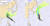 7일 오전 5시 56분 기준 9호 태풍 레끼마(왼쪽)와 10호 태풍 크로사 이동 경로. [기상청]