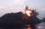 지난 6일 새벽 북한이 발사한 신형전술유도탄이 목표물에 명중하는 장면. [조선중앙통신=연합뉴스]