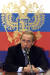 2000년 3월 21일, 블라디미르 푸틴 러시아 대통령 권한대행이 노브고라드에서 연 기자회견에서 기자들의 질문에 답변하고 있다. [AFP=연합뉴스]