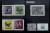 구하기 어려운 남북한 나비 우표의 원도. 왼쪽 4장이 1962년 발행된 북한의 원도, 오른쪽이 1966년 발행된 대한민국 나비 우표 원도. 손씨는 북한 원도 30여장, 남한 원도 1장을 갖고 있다고 했다. 장진영 기자 