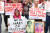 14일 필리핀 마닐라에서 필리핀 위안부 피해자들이 항의 시위를 하고 있다. [AP=연합뉴스]