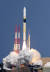 일본의 인공위성 이부키-2와 아랍에미리트의 인공위성 칼리파샛 등이 실린 일본의 H-2A 로켓이 지난해 10월 29일 일본 북부의 우주센터에서 발사되고 있다.[AP=연합뉴스]