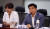 김병욱 더불어민주당 의원(오른쪽)이 지난 6일 가상자산 거래 투명화를 위한 입법 공청회에서 발언하고 있다. [연합뉴스]