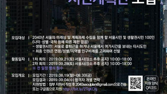 서울시 20년 도시계획 틀 잡았다…‘2040 서울플랜’ 착수
