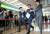 조국 법무부 장관 후보자가 22일 인사청문회 준비 사무실이 위치한 서울 적선동의 한 건물로 들어서고 있다. 최승식 기자