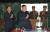 북한이 지난 24일 &#39;새로 연구 개발한 초대형 방사포&#39;를 김정은 국무위원장의 지도 하에 성공적으로 시험발사했다고 조선중앙통신이 25일 보도했다. 사진은 중앙통신 홈페이지에 게재된 김 위원장의 발사 참관 모습.[연합뉴스]