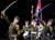  ‘제12회 스파스카야 타워 세계 군악 축제‘에 참가한 북한 군악대.[타스=연합뉴스] 