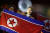  ‘제12회 스파스카야 타워 세계 군악 축제‘에 참가한 북한 군악대.[타스=연합뉴스] 