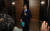 조국 법무부 장관 후보자가 일요일인 25일 서울 종로구 적선현대빌딩에 꾸려진 인사청문회 준비단 사무실로 출근하고 있다. [연합뉴스]
