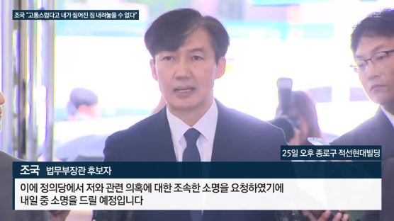 조국 “재산비례 벌금제” 검사들 “누가 누굴 개혁?”