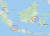 인도네시아의 기존 수도인 자바섬 자카르타와 신규 수도후보지인 보르네오섬 동칼리만탄. [구글맵 캡처]