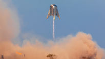 화성가는 우주선 '스타십' 테스트 모델 스타호퍼(Starhopper) 이착륙 시험성공