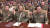  북한이 29일 최고인민회의 제14기 제2차 회의를 개최했다고 조선중앙TV가 보도했다. 사진은 중앙TV가 이날 공개한 회의 장면으로 회의에 참가한 대의원들이 찬성 의사를 나타내고 있다. [조선중앙TV=연합뉴스]