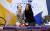 2019~20 ISU 주니어 그랑프리 2차 대회 여자 싱글에서 은메달을 딴 박연정(왼쪽). [사진 ISU 유튜브 캡처]