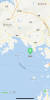 네이버 지도에선 함박도가 서해 NLL 이남 한국 관할 지역으로 표기돼있다. [네이버지도 캡처]