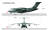 KC-390의 길이와 높이. 