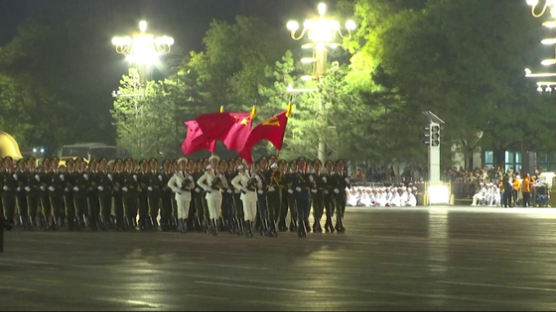 [르포] 지하철 무정차, 도로 차단…베이징 리허설 열병식에 準계엄 돌입