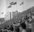 1936년 베를린 올림픽 당시 스타디움에 나치 깃발이 휘날리는 가운데 관객들이 나치식 경례를 하고 있다. 평화와 하합의 장이 돼야 할 올림픽이 나치 이념과 게르만족 우월주의의 선전장으로 변질된 나쁜 선례다. [위키피디아] 