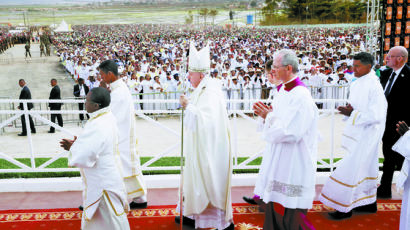 [사진] 아프리카 간 교황