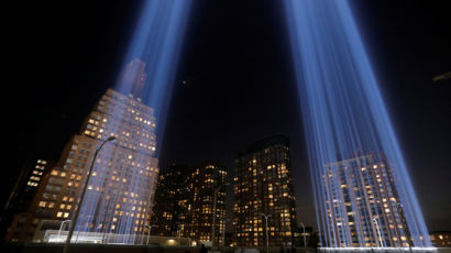 [서소문사진관]'그라운드 제로'에서 희망을···9·11 테러 18주기 추모식 