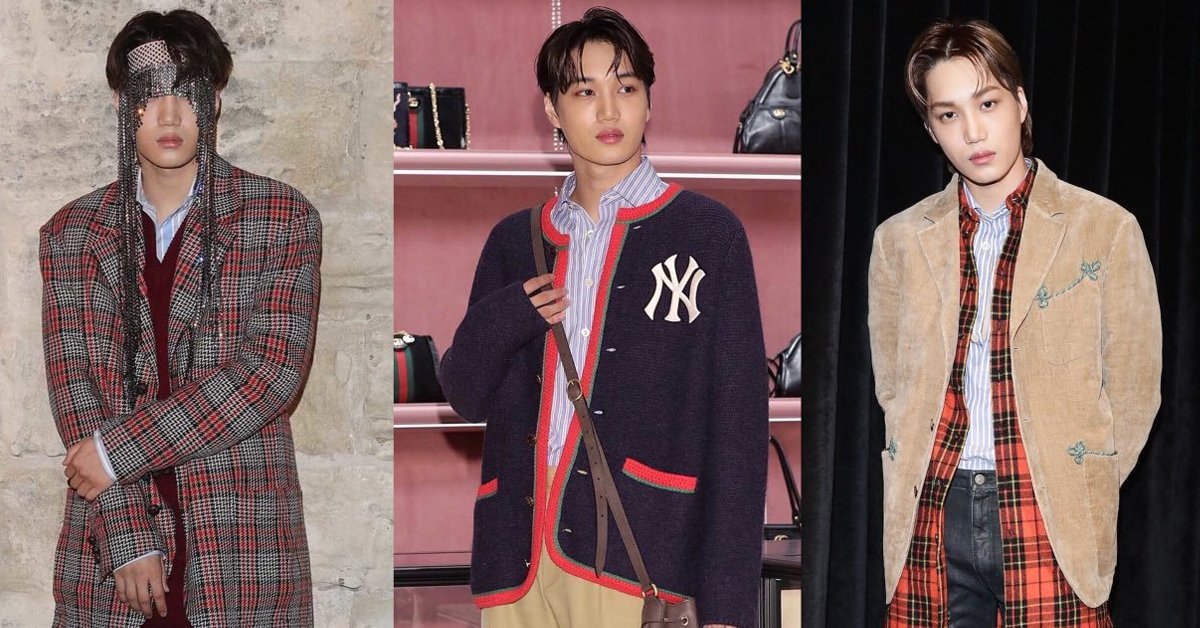 EXO's Kai Chosen As 1st Korean Male Global Ambassador For Gucci