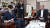 조국 법무부장관이 17일 서울 여의도 국회에서 유성엽 대안정치연대 대표를 예방하고 있다. [뉴스1]
