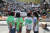지난 5월 24일 서울 종로구 세종문화회관 앞에서 열린  &#39;524 청소년 기후행동 기후변화 대응 촉구 집회&#39;에서 퍼포먼스를 하고 있는 어린이들. [뉴스1]