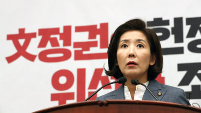 나경원 “조국 법무부 장관 직무집행정지 가처분신청 검토”