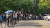 23일 오전부터 약 40여명의 취재진은 서울 방배동 자택 앞에 모여 검찰의 조 장관 자택 압수수색 상황을 지켜보고 있다. 김태호 기자 