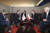 문재인 대통령이 23일(현지시간) 미국 뉴욕 유엔 양자회담장에서 안드레이 두다 폴란드 대통령과 정상회담을 하고 있다. [청와대사진기자단]