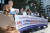지난해 9월 30일 시민단체들이 제주 국제관함식에 일본 해상자위대가 전범기인 욱일기를 달고 입항하는 것에 반대하는 기자회견을 열었다. [연합]