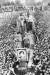 1987년 7월 9일 열린 이한열 열사 영결식. 대학생과 시민 등 100만 여명이 모였다. 