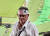 럭비 월드컵 개막식에서 욱일기 문양의 머리띠를 둘러맨 서양인 관중. [사진 서경덕 교수 제공]
