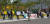 조국 법무부 장관과 검사와의 대화가 열리는 대전지검 천안지청 앞에서 조 장관을 퇴진하는 시민들과 그를 응원하는 시민들이 섞여 시위를 하고 있다. 신진호 기자