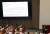 권성동 자유한국당 의원이 26일 서울 여의도 국회 본회의장에서 열린 정기국회에서 조국 법무부장관에게 정치분야 대정부 질의를 하고 있다. 전광판에 조국 법무부장관이 법원에 이호진 태광그룹 회장에 대한 탄원서를 제출한 내용이 게시되고 있다. [뉴스1]