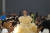 여러 겹의 프릴, 볼륨감있게 부풀어 오른 드레스로 사랑스러운 룩을 선보인 몰리 고다드의 2020 봄여름 컬렉션. [사진 John Phillips/BFC]