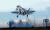 최신예 F-35A 스텔스 전투기가 24일 오후 청주 공군기지에서 힘차게 이륙하고 있다. 프리랜서 김성태