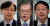 조국 법무부 장관(왼쪽부터)과 문재인 대통령, 윤석열 검찰총장. [연합뉴스·뉴스1]