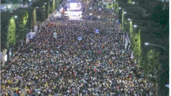 서초구청장 출신 박성중 "조국시위 최대 5만, 페르미기법 적용" 