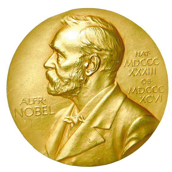 노벨상은 다이너마이트의 발명가인 스웨덴의 알프레드 노벨이 1895년 작성한 유언에 따라 매년 인류의 문명 발달에 학문적으로 기여한 사람에게 주어지는 상이다. 
