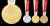 욱일기를 연상시키는 도쿄 패럴림픽 메달. [사진 도쿄패럴림픽 공식 홈페이지]