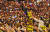 지난 5일 오후 서울 서초구 대검찰청 앞에서 열린 &#39;제8차 사법적폐 청산을 위한 검찰개혁 촛불문화제&#39;에서 참가자들이 &#39;조국 수호·검찰개혁&#39; 구호를 외치며 촛불을 밝히고 있다. [뉴스1]
