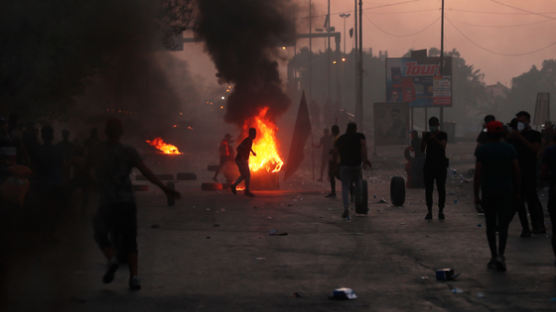 이라크 반정부 시위 격화...닷새 만에 최소 99명 사망